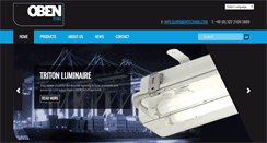 Desktop Screenshot of obentechnik.com